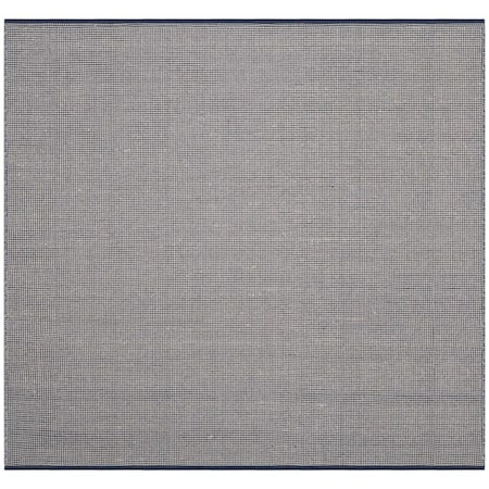 Safavieh Montauk Square Area Rug Ivory & Navy - 6 x 6 ft. MTK345B-6SQ